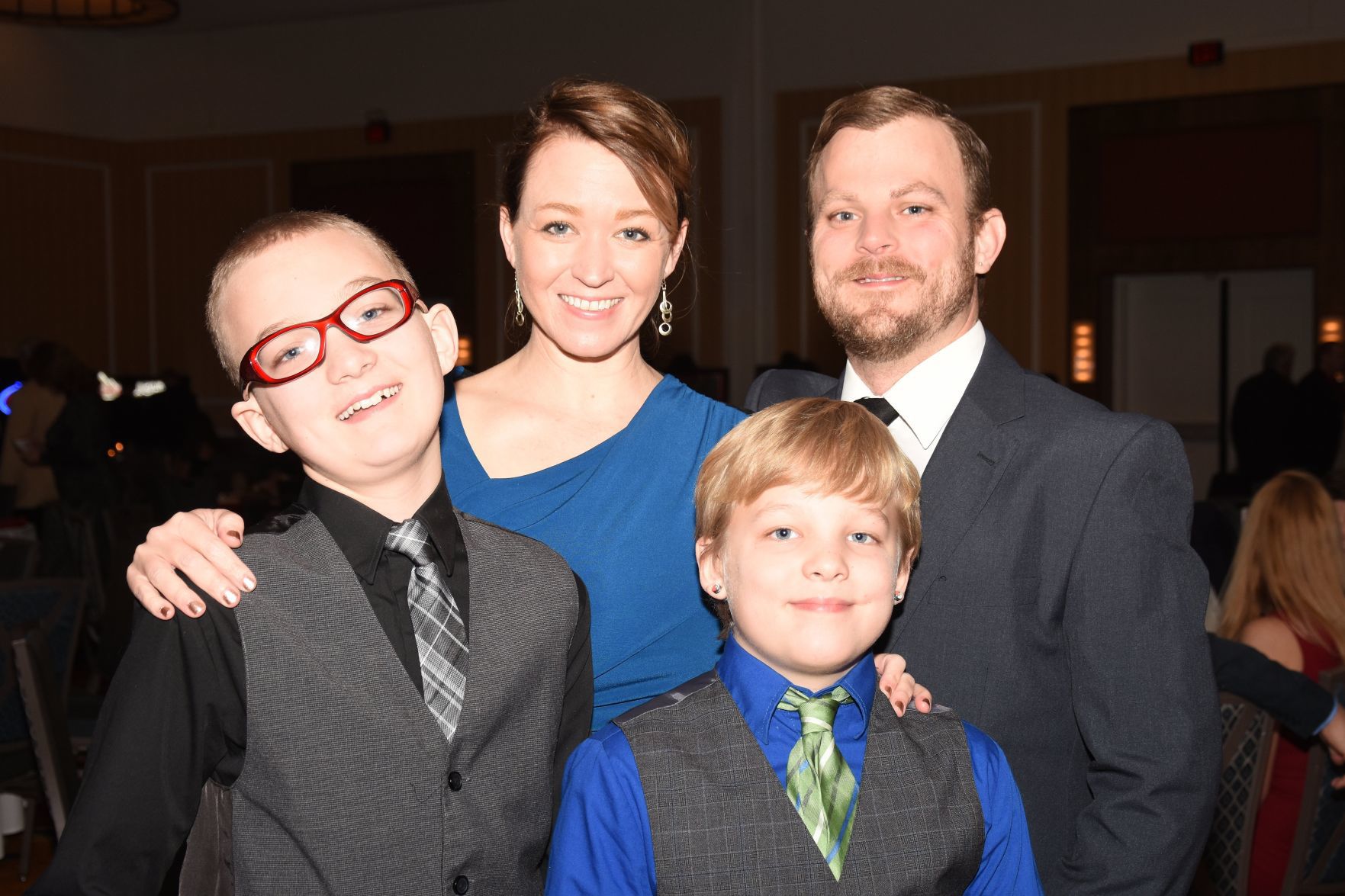 LJ, Jonah, Jennifer and Jeremiah Graham